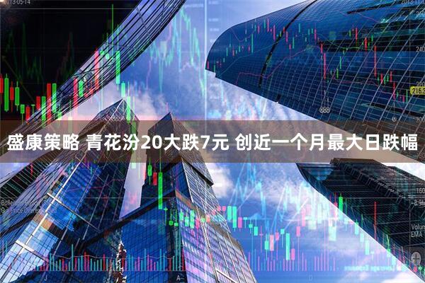 盛康策略 青花汾20大跌7元 创近一个月最大日跌幅